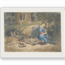 Eugène Delacroix - Der Tod von Lara