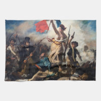 Eugene Delacroix - die Freiheit, die das Volk führ