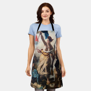 Eugene Delacroix - Die Freiheit führt das Volk Schürze