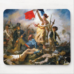 Eugene Delacroix Liberty Führend zum Volk Mousepad