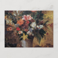 Eugene Delacroix Vintag Bouquet von Blume
