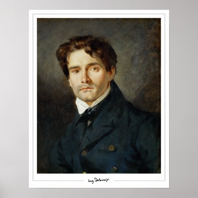 Eugène Delacroix Zedign Art Poster #200 (Vorne)