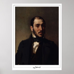 Eugène Delacroix Zedign Art Poster #254