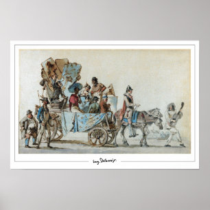 Eugène Delacroix Zedign Art Poster #644