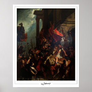 Eugène Delacroix Zedign Kunstposter #560 Poster