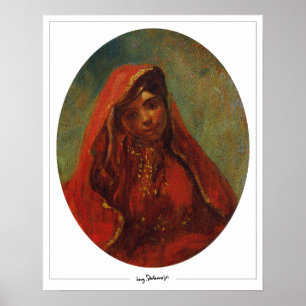 Eugène Delacroix Zedign Kunstposter #674 Poster