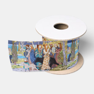 Eugene Grasset - Harmonie Dekoratives Panel Satinband