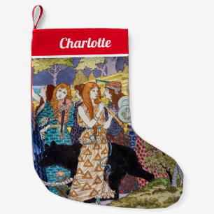 Eugene Grasset - Harmonie-Dekorpanel Kleiner Weihnachtsstrumpf