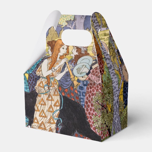 Eugene Grasset - Harmonisches Dekorationspanel Geschenkschachtel (Vorderseite)