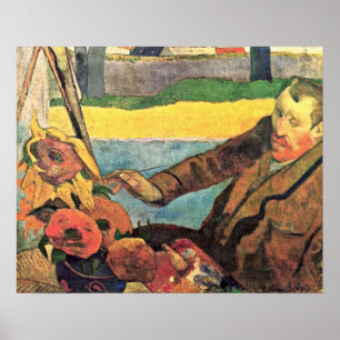 Eugene Henri Paul Gauguin - Van Gogh Gemälde Poster