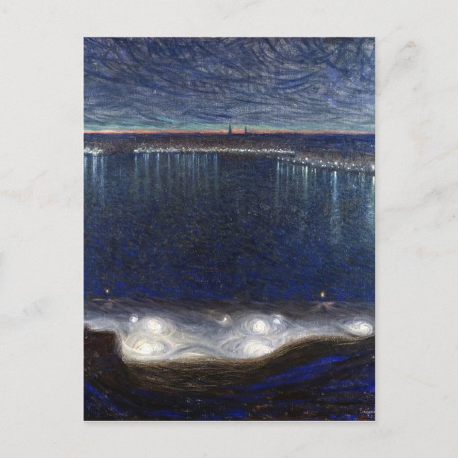 Eugène Jansson Ridnajärden, Stockholm Postkarte (Vorderseite)