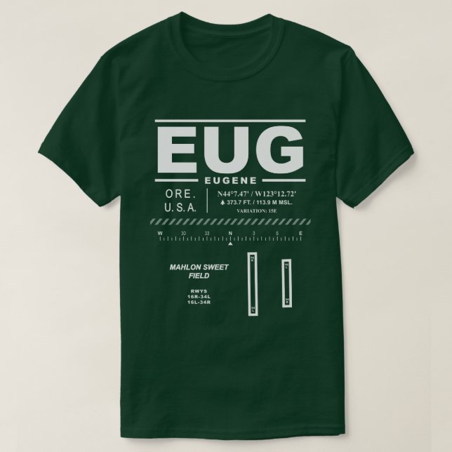 Eugene Mahlon Sweet Field T - Shirt (Design vorne)
