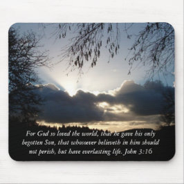 Eugene ODER… John-3:16 Mousepad