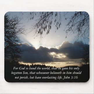 Eugene ODER… John-3:16 Mousepad