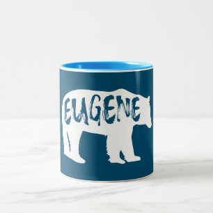 Eugene Oregon Bear Zweifarbige Tasse