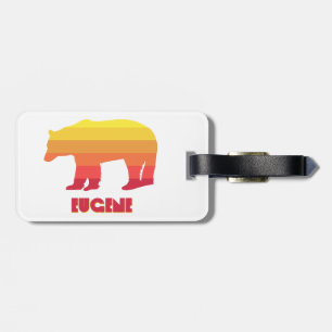 Eugene Oregon Rainbow Bear Gepäckanhänger