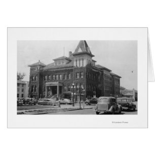 Eugene, Oregon Scene mit City Hall Fotograf