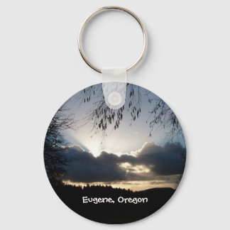 Eugene, Oregon Sunset Schlüsselanhänger