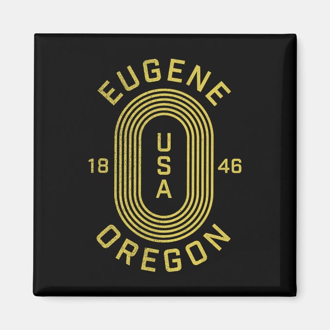 Eugene Oregon USA  Magnet (Vorne)