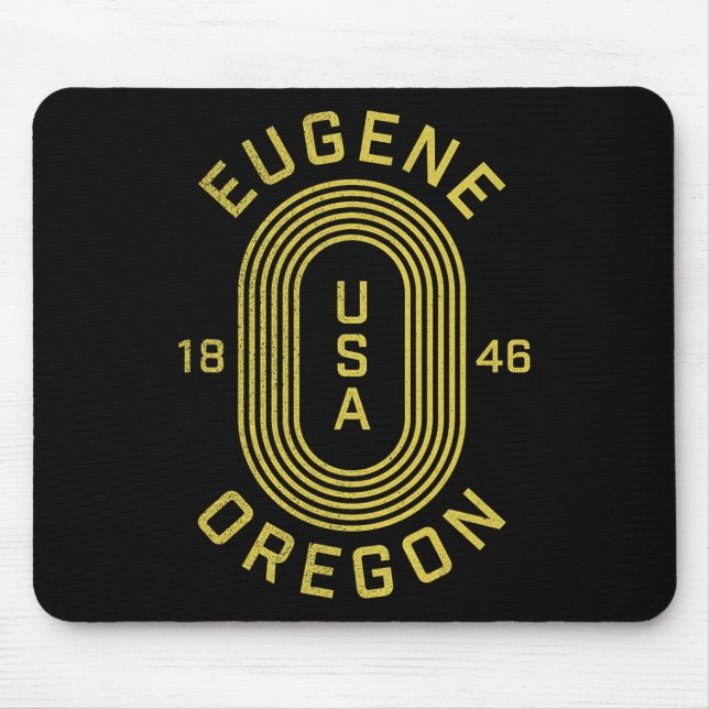 Eugene Oregon USA  Mousepad (Vorne)