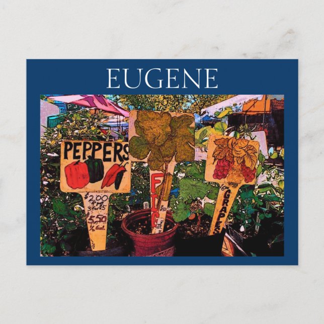 Eugene Postcard Postkarte (Vorderseite)