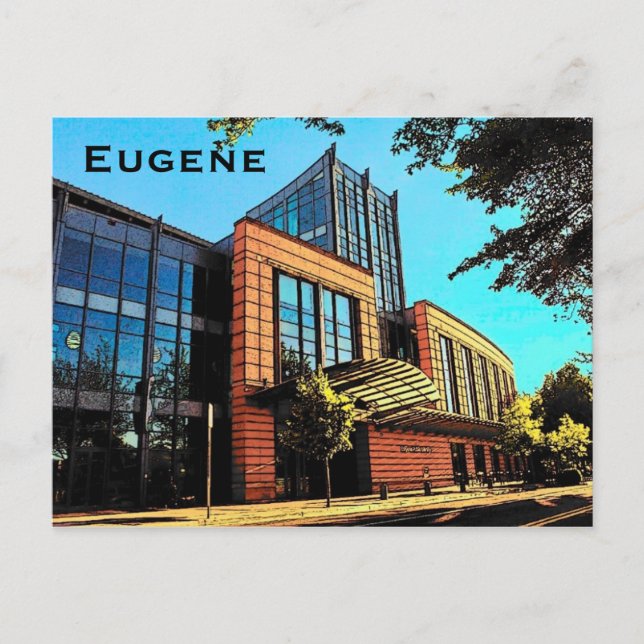 Eugene Postcard Postkarte (Vorderseite)