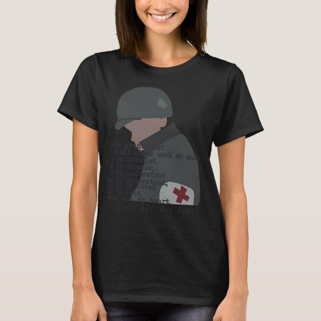Eugene Roe Hemd (hell) T-Shirt (Vorderseite)