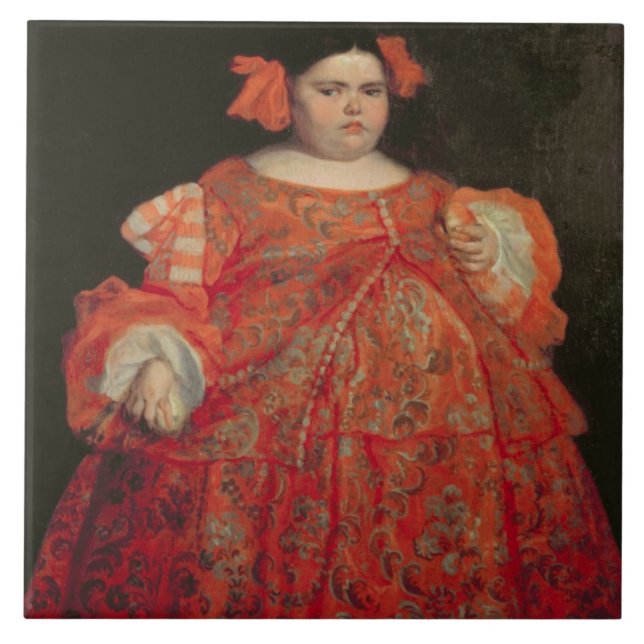 Eugenia Martinez Vallejo, angerufen La Monstrua Fliese (Vorderseite)