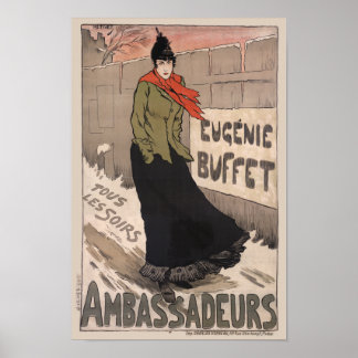 Eugénie Buffet - Botschafter Poster