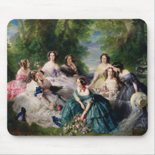 Eugenie umgab durch sie Dame-in-Wartete Mousepad
