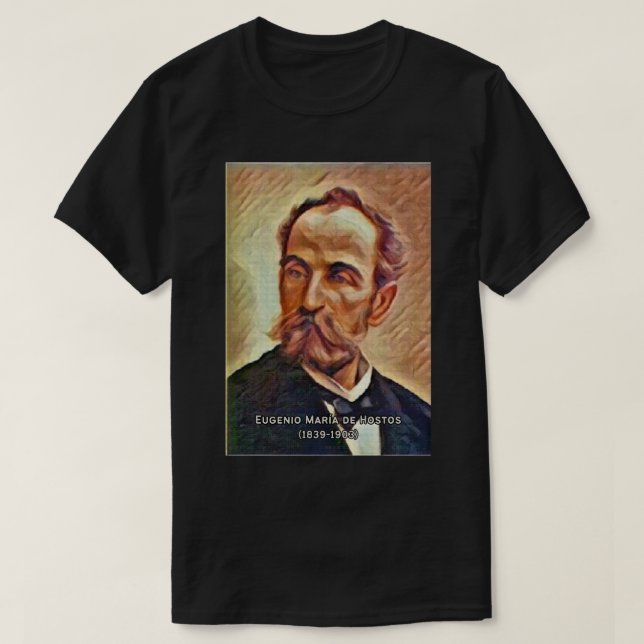 Eugenio Maria de Hostos T-Shirt (Design vorne)