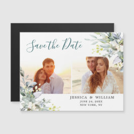 Eukalyptus 2 FOTO Save the Date Magnetkarte