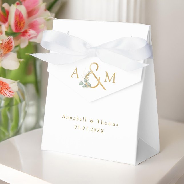 Eukalyptus Ampersand Wedding Box Geschenkschachtel (Eucalyptus Ampersand Wedding Box Geschenkschachtel)