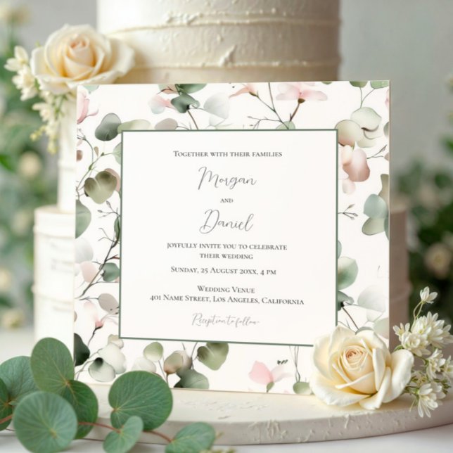 Eukalyptus-Aquarell-Hochzeit (Von Creator hochgeladen)