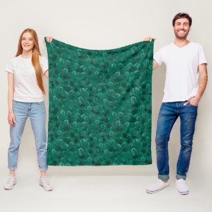 Eukalyptus auf grüner Fleecedecke