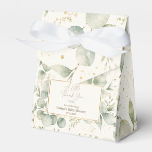 Eukalyptus-Baby-Party-Geschenkbox Geschenkschachtel
