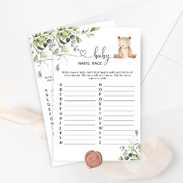 Eukalyptus bear baby name Race