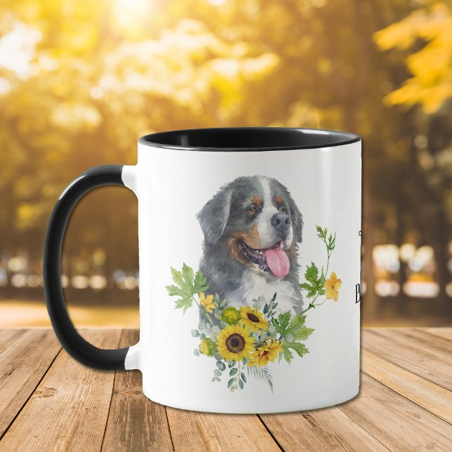 Eukalyptus Bernese Mountain Dog Tasse (Von Creator hochgeladen)