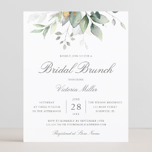Eukalyptus-Blätter Bridal Brunch