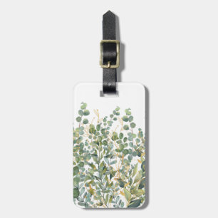 Eukalyptus-Blätter für Gold und Grüne Gepäckanhänger