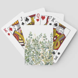 Eukalyptus-Blätter für Gold und Grüne Spielkarten