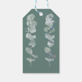 Eukalyptus-Blätter Geschenkanhänger