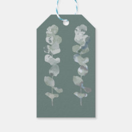 Eukalyptus-Blätter Geschenkanhänger