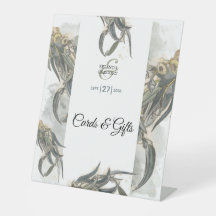 Eukalyptus-Blätter Hochzeitskarten für Wasserfarbe