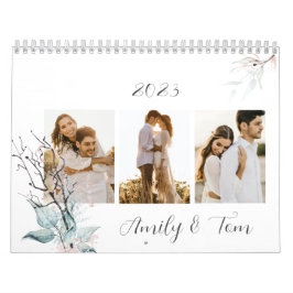 Eukalyptus-Blätter im Kalender