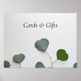 Eukalyptus-Blätter Poster