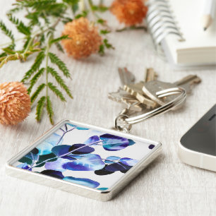 Eukalyptus-Blätter Schlüsselanhänger