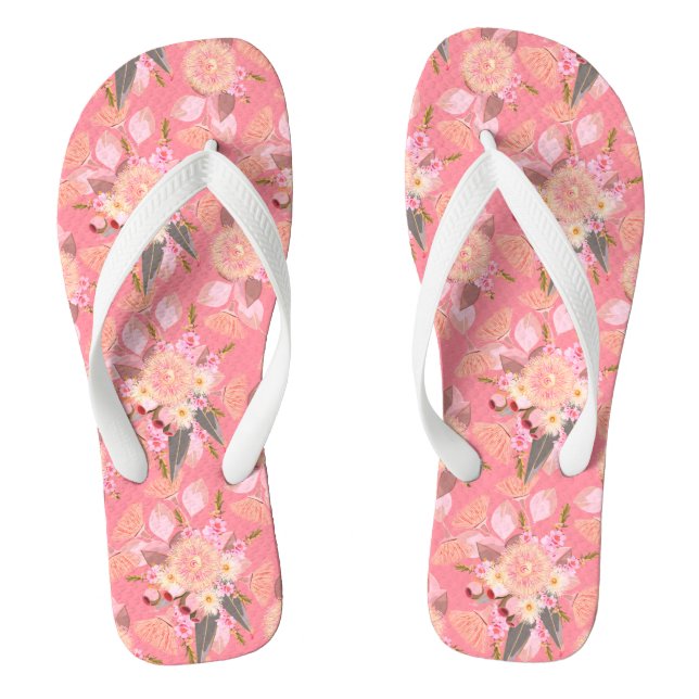 Eukalyptus Blooms Flip Flops (Fußbett)