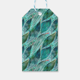 Eukalyptus Blue River-Blätter für benutzerdefinier Geschenkanhänger