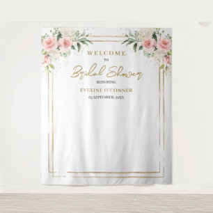Eukalyptus-Blume-Brautparty Wandteppich